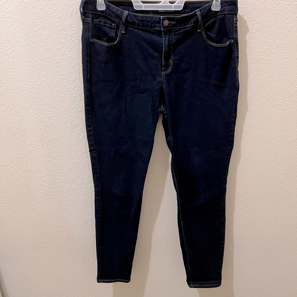 Dark Blue Old Navy Jeans 16 Long